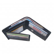 Dompet Pria Lipat Bahan Kulit Model Terbaru Multifungsi