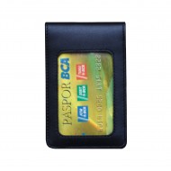 Name Tag Kulit Dua Sisi Double Magnet