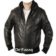 Jaket Kulit Hoodie