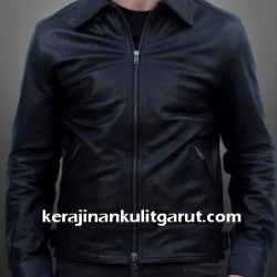 Jaket Kulit Simple