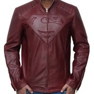 Jaket Kulit Superman