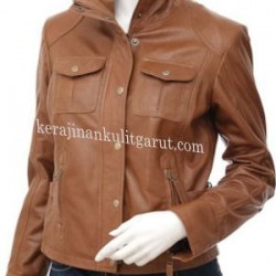 Jaket Kulit Wanita Modern